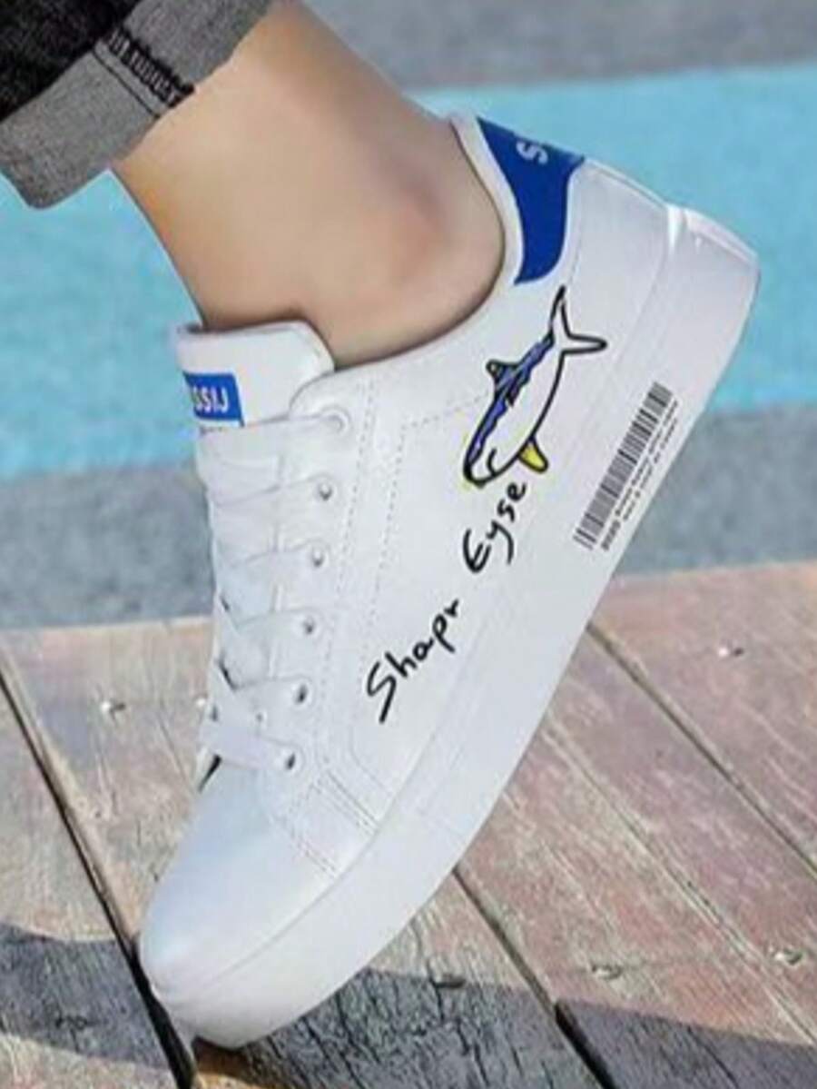 男士2025秋冬休闲软底多功能运动鞋，轻便舒适运动鞋 - 藍色 - 查看 1