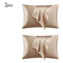 Personalised Embroidered Satin Pillowcase,Satin Pillowcase,Ultra Soft And Breathable, No Filler,For Women Sleeping,Personalized Natural Pure Silk Pillowcase With Embroidery, Bridal/ Wedding Gift, Custom Gift For Family - Multicolor - View 15