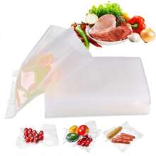 ¡RecomendadoBolsas para Sellar al Vacío, 100 Bolsas de Vacio para Alimentos, 20 x 30cm Bolsas Selladoras al Vacío Bolsas Envasar al Vacio, Bolsa de Vacío Gofradas para Conservación y Cocción¡Top de Temporada - 20x30 - Ver 9