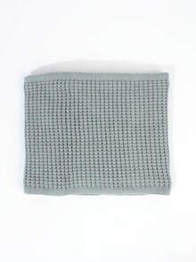 1pc Teenage (12-16 Years) Winter Warm Knitted Neck Warmer | Soft Thermal Lined Scarf | Kids Knitted Scarf, Suitable For Boys & Girls | Christmas & New Year Gift - Multicolor - View 8