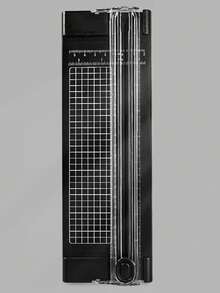 1个A3/A4双向裁纸刀，易于使用的精密裁切工具，适用于手工纸、卡片、照片裁剪，学校、家庭和办公用品