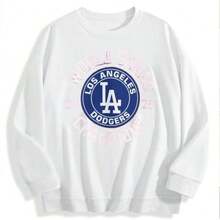 Los Angeles Dodgers World Series Champions Unisex Sweatshirt-2 (2) - 白色 - 查看 3