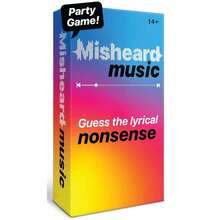 Misheard Lyrics  Party  Game - Fun Lyric Guessing Game With 500 Nonsensical Lyrics, Party Game For Adults, Teens, Kids - Karaoke Night, Game Night, Family Game Night - Icebreaker For Parties And Gatherings - Card Game, Social Gathering Game - 聽錯音樂 - 查看 4