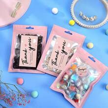 570张感谢卡和贴纸套装，带可重复密封包装袋 - 优雅的粉白设计，优质纸张，是小型企业、在线零售商、本地商店和创业者的理想之选，可用于商务感谢卡、零售商答谢、专业包装、耐用包装、小型企业感谢卡、祝您购物愉快、感谢您的惠顾、小型企业必备、贺卡、带信封的卡片。 - 彩色 - 查看 5