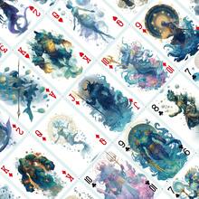 YFOPEN Frozen Oblivion Ocean Heart Theme Poker Cards, Polar Frozen Ocean + Sunken Ruins, Cool Dark Art Style, Unique Design For Each Card, Suitable For Fantasy Enthusiasts Collection And Themed Tabletop Games - Multicolor - View 5