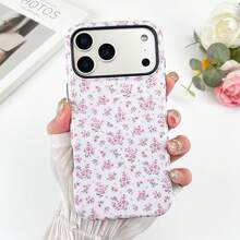 1 funda de teléfono a, no incluye cordón ni soporte, diseño floral estético y lindo con flores rosas. |       Funda Protectora Híbrida de 2 Capas Resistente a Impactos para Mujeres y Niñas |       Compatible con X/XS ProMax Pro Plus 17 16 15 14 13 12 11 y S25 S24 Ultra Fe - Flores azules - Ver 2