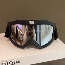 1pc Motorcycle Goggles, KTM Dirt Bike Goggles, Adult Ski Goggles, Cycling Goggles, Outdoor Sports Goggles, Snowmobile Goggles, Dune Buggy Goggles, Motorcycle Racing Goggles - Multicolor - View 14