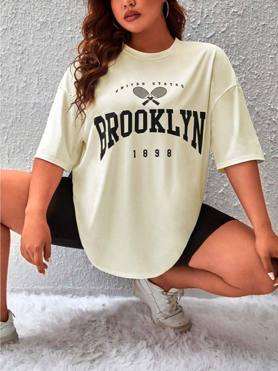 Camiseta Simples Estampada 1898 T Shirt Soltinha Oversized Plus Size Aesthetic Old School Confortável Leve
