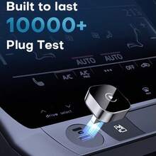 2-In-1 Wireless CarPlay And Android Auto Adapter, Plug And Play CarPlay Dongle Converter, Rapid Auto Connection, No Delay, Compact Design, Compatible With IOS And Android Devices, With USB/USB-C Port, Supports Wireless Android Auto, Upgrade Car Audio, Modern Automotive Accessory, Provides High-Quality Audio, Battery-Free - Black - View 9