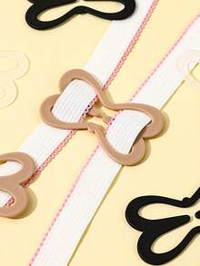 1pc Bra Anti-Slip Clasps, Dragonfly-Shaped Back Cross Bra Clasps, Shoulder-Sliding Plastic Anti-Drop Invisible Bra Buttons With Detachable Fasteners, Bra Strap Holders For Racerback Style, Anti-Slip Invisible Strap Clips