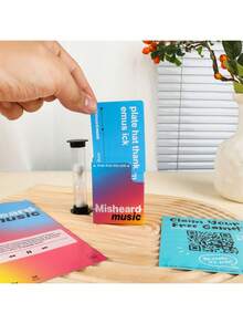 Funny Music Cards Misheard Music Lively Card Game, Fun-Filled Interactive Engaging Group Activity – Ideal For Game Night Party Family Gatherings Friends Get-Togethers, Must-Have For Music Lovers & Fun-Seeking Groups - 音樂撲克牌(500張) - 查看 10