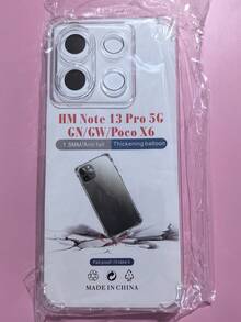 透明手机壳，360° 全方位保护，防震，防刮擦，防黄变，适用于各种 Poco 系列机型，如 Note 14 Pro+ 5G、14 Pro 5G、Note 13 Pro+、Poco F7、A5、15c 171（欧洲版）、Poco C85、15c 4G 173（欧洲版）等。 - 無色 - 查看 93