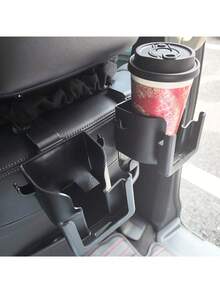 1 pieza/2 piezas Estante de almacenamiento multifuncional para respaldo de asiento de coche - Con portavasos, soporte para teléfono, bandeja y gancho, Estante de almacenamiento multifuncional 3 en 1, Estante de almacenamiento multifuncional de alta resistencia, Se adapta a la mayoría de vehículos, Puede sostener botellas de agua - Multicolor - Ver 6