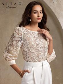 Women Tops - Apricot - View 1