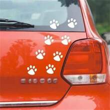 AD 绿色四叶草幸运图案乙烯基贴纸，防水防刮，适用于汽车、摩托车、电动自行车、头盔、车窗、油箱等。