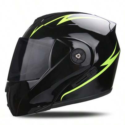 摩托车翻盖头盔，多色可选，四季皆宜