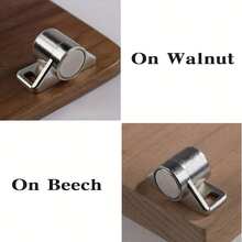 Încuietori magnetice pentru dulapuri cu finisaj metalic, zăvor magnetic pentru uși de dulap de bucătărie și dulapuri, material metalic rezistent - Multicolor - Vizualizare 4