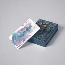 YFOPEN Frozen Oblivion Ocean Heart Theme Poker Cards, Polar Frozen Ocean + Sunken Ruins, Cool Dark Art Style, Unique Design For Each Card, Suitable For Fantasy Enthusiasts Collection And Themed Tabletop Games - Multicolor - View 8