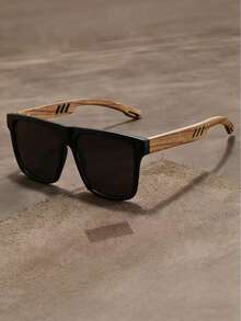 1 Pair Retro Half-Frame Non-Prescription Fashion Glasses, Lightweight And Comfortable, Available In Multiple Colors, Unisex Stylish Accessory With Minimalist Frame Design - Multicolor - View 2
