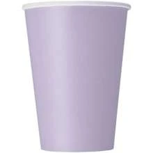 Unique Party 31857 Vasos de papel, Color ,(Lavanda 10 unidades) - Multicolor - Ver 3