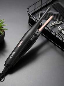 CRASTS窄刘海及发尾夹，男女通用，可调节温度美发造型工具 - 黑色 - 查看 11