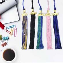 2025 Graduation Tassel With Gold Date Drop, Fits Bachelor Caps For 2025 Graduation Ceremony On College, Primary And Secondary Schools (Blue+Yellow) - Hồng - Xem 7