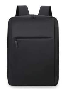 超大容量笔记本电脑背包，配备15个以上多功能口袋和减震隔层 | 防水旅行笔记本电脑包，可容纳15.6英寸笔记本电脑、平板电脑及配件 | 男女通用设计，适合商务、大学、通勤和学习使用 | 符合人体工学的肩带和行李带 | 耐用背包，适合工作旅行、周末度假和商务会议 - 裸色 - 查看 10