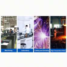 de Soldadura Aluminizados, Resistentes Al Calor, Retardantes de Llama, Forro de Algodón, Aislamiento de Papel de Aluminio, Diseño Ergonómico para Fundición de Metales, - 1 - Ver 5