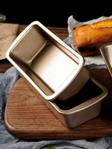 3pcs/2pcs/1pc Non-Stick Rectangular Cake Mold, Non-Stick Coating, Easy Release, Ideal For Cheesecake And Desserts - Durable Carbon Steel, Oven & Dishwasher - Multicolor - View 11