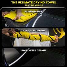 Meguiar's Shine - de Secado,(31" x 21.5" Toalla) - Multicolor - Ver 4