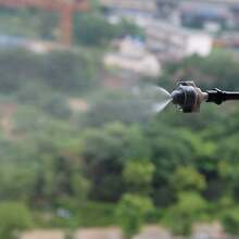 Adjustable Atomizing Micro Nozzle, 4-Point Thread/Flat Mouth Three-Way/Single Hook Drip Irrigation Nozzle, Greenhouse Orchard Vegetable Irrigation Water-Saving Nozzle, Garden Potted Flower Cooling And Humidification Atomizing Nozzle - Multicolor - View 3