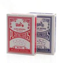 高级扑克牌 - 红蓝经典扑克牌，桌面游戏，派对玩具，生日/复活节/节日礼物 - 彩色 - 查看 3