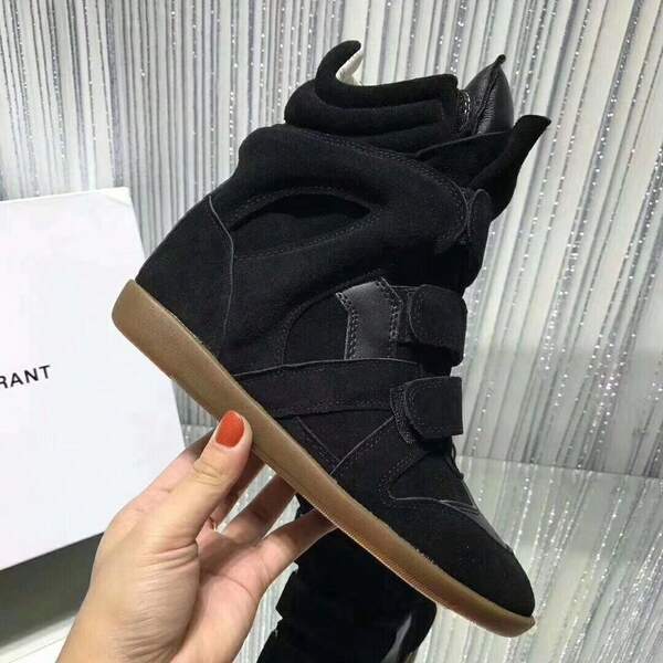 IS New 2025 Sneakers alte con rinforzo nascosto per donna, scarpe casual basse in tinta per donna