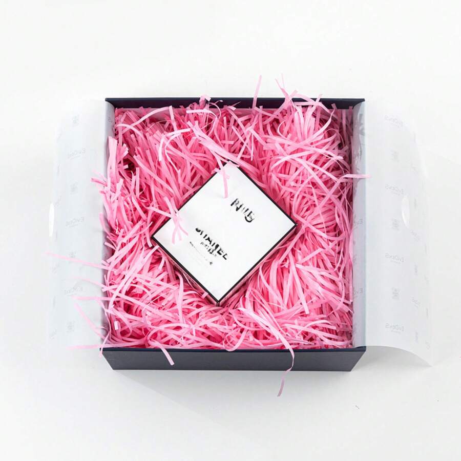 1bag 30g Multi Colored Grass Shredded Paper Gift Box With Hand Gift Filler Paper Scrap,Valentine'S Day,Wedding And Holiday Gift Decorations - Multicolor - View 1