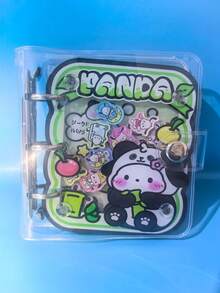 Sanrio 1个三丽鸥亚克力DIY创意活页照片收藏册，卡通3英寸卡片相册，摇一摇照片相册 - 彩色 - 查看 4