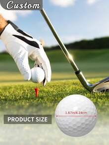 1pc Customized Golf Ball - Personalized Golf Ball With Your Photo | Personalized Golf Ball, Customized Photo & Name Golf Ball For Men, Couples Customized Photo Golf Ball, Personalized Face Golf Ball, Can Be Valentine's Day Gift, Fun Men's Golf Ball, Exquisite Customized Gift Suitable For Him/Her, Dad, Mom, Friends - Multicolor - View 6
