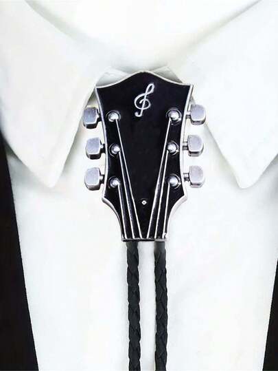 西部牛仔风格波洛领带，各种动物牛仔配饰，乡村吉他波洛领带，毛衣链配饰，休闲派对婚礼伴郎多功能皮绳吊坠，最佳礼品之选