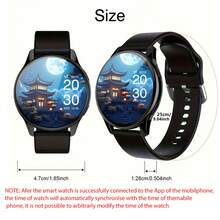 Smartwatch, Wireless Call/Dial, Multiple Sports Modes, Incoming Call Alert And Rejection, SMS Reminder, Customizable Wallpaper, Compatible With Android System