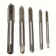 M3-M8 3mm-8mm Precision Taps, Stainless Steel Material, Chrome Plated Metal Processing And Gear Maintenance Tools