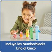 hand2mind Numberblock Friends One to Five Figures Conjunto de Figuras de Accion Caricaturas Figuras de Juguete Conjuntos con Figuras de Accion Pequeñas Figuras para Niños Juguetes de NumerosDuradero y cultiva el interés de los niños - Multicolor - Ver 3