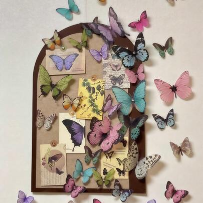 108 מדבקות דקורטיביות תלת מימדיות צבעוניות של PVC, מתאימות לאריזה, קישוט, סלפי, רקע שידור חי, קישוט לתליית תכשיטים עשה זאת בעצמך. קישוט קיר לחדר שינה, סלון, בית, פינת אוכל, מלון, חתונה, מתנות לחג, יום הולדת, סיום לימודים, מדבקות אישיות, עיצוב בית ספר, עיצוב מעונות, עיצוב הבית, עיצוב חדר, ציוד לבית ספר