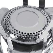 ZAQHornillo de Gas Portátil 3500W con Encendido Piezoeléctrico Estufa de Camping para Cocina al Aire Libre Picnics Viajes Cocina Exterior Familias Acampantes - como en la foto - Ver 8