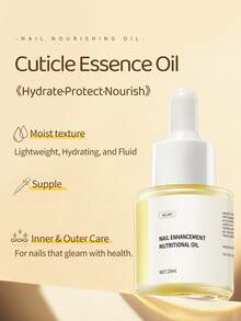 XEIJAYI 20毫升指甲营养角质层护理油，植物滋养油，指甲调理保湿，角质层护理，指甲护理工具 - 黃色 - 查看 6