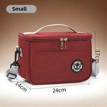 1 件全新免提保温袋，可重复使用保温袋，采用防漏设计，适合工作、露营、旅行、多种携带方式、非食品接触、返校、户外携带袋 - 彩色 - 查看 24