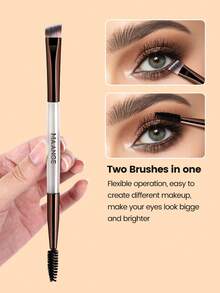 MAANGE Bộ cọ trang điểm đa năng hai đầu mềm mại 7/8 món, bao gồm cọ mặt, cọ phấn phủ, cọ má hồng, cọ che khuyết điểm, cọ tạo khối, cọ mũi, cọ phấn mắt, cọ chi tiết, cọ nền, cọ highlight. Lông tổng hợp chất lượng cao, phù hợp cho trang điểm mặt hàng ngày, có thể dùng cho các sản phẩm dạng lỏng, kem và phấn. Có thể dùng để chấm, tán và làm sạch da mặt. Phụ kiện làm đẹp và trang điểm, món quà tuyệt vời dành cho phụ nữ và các cô gái. Quà tặng, cọ trang điểm chuyên nghiệp, bộ trang điểm hoàn chỉnh. - Nhiều màu - Xem 11