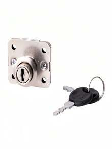 Desk Drawer Lock Zinc Alloy Cabinet Lock Counter Lock Furniture Double-Door Wardrobe Lock Drawer Cabinet Lock Latch Lock