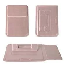 15-16 Inch Laptop Sleeve With Stand & Mouse Pad, Leather Material Protective Case For MacBook Pro/Air, Chromebook - Multicolor - View 4