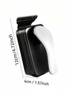 2-In-1 Aquarium Glass Scrubber - Magnetic Algae Cleaner With Non-Slip Grip - ABS Plastic/Magnet Material - Aquarium & Household Cleaning Style - Ergonomic Handle Pattern - Heavy-Duty Glass Cleaner - Durable Tool For Fish Tanks, Bathtubs & Glass Surfaces In Fresh & Saltwater - Multicolor - View 14