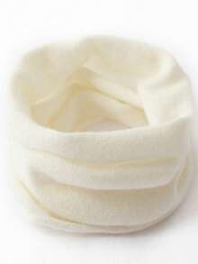 1pc Unisex 100% Cashmere Knitted Neck Warmer Scarf, Autumn/Winter Outdoor Riding Windproof Warm Neck Gaiter - Multicolor - View 4