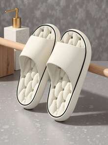 EVA Breathable Slippers, Non-Slip Indoor Home Bathroom Shower Slippers For Men And Women, Quick-Drying, Odor-Resistant, Suitable For Hotel Use Insulation,Galentines,Puppy,Carnival,Party Decorations